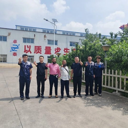 The Visit of The Bangladeshi Customer Delegation To Zhuotai Chemical Ended Successfully